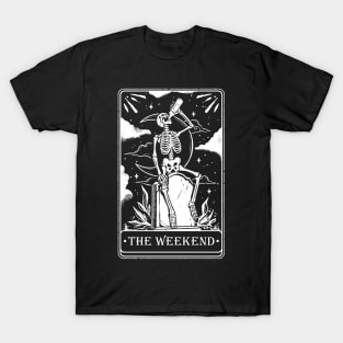 The Weekend Tarot Drinking Card T-Shirt